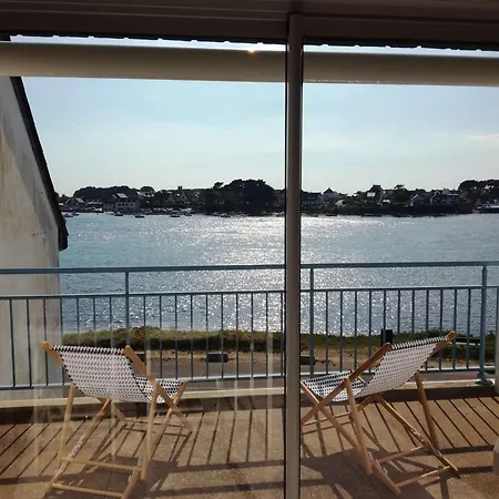 Duplex Confortable Avec Climatisation Pres Du Port Et Plages D'etel - Fr-1-479-204 Étel